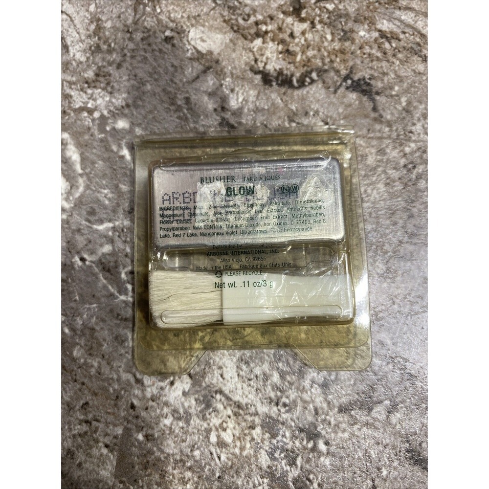 New Arbonne Blusher Blush Refill In Shade Glow Hard To Find Rare - Picture 3 of 3